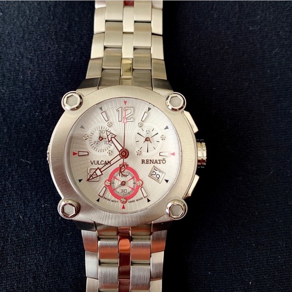 Renato Accessories - ❤️Diamond Renato Vulcan Chronograph Watch❤️